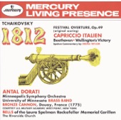 Tchaikovsky: 1812 Festival Overture, Op. 49, Capriccio Italien & Beethoven: Wellington's Victory artwork