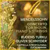 Stream & download Mendelssohn: Concerto For Violin, Piano & Strings In D Minor