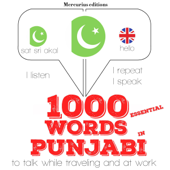 1000 essential words in Punjabi: I Listen. I Repeat. I Speak. - J. M. Gardner Cover Art