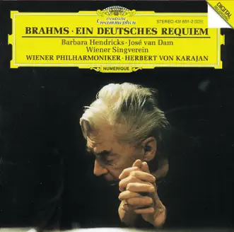 Brahms: Ein Deutsches Requiem, Op. 45 by Herbert von Karajan, Wiener Singverein & Vienna Philharmonic album reviews, ratings, credits