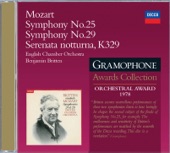 Mozart: Symphonies Nos. 25 & 29; Serenata Notturna artwork