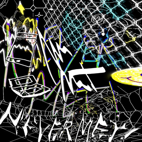 Cover artwork for NEVER MET! (feat. Glitch Gum)