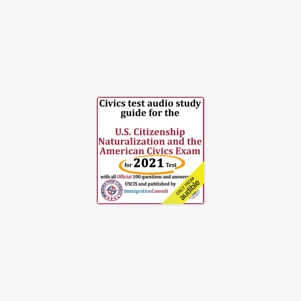 citizenship practice test questions and answers audio