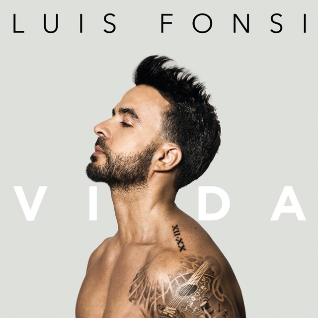 Luis Fonsi VIDA Album Cover