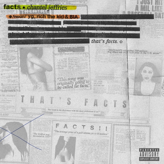 Cover artwork for Facts (feat. YG, Rich The Kid & BIA)