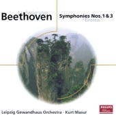 Beethoven: Symphonies Nos. 1 & 3 artwork
