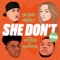She Don't (Matt Vinyl Club Mix) [feat. SIXTEEN AND JSUPREME] - Single