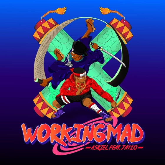 Cover artwork for Working Mad (feat. Jay10)