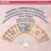 Handel: Oboe Concertos Nos. 1-3 - Concerto Grosso "Alexander's Feast" artwork