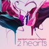 2 Hearts (feat. Gia Koka) - Single artwork