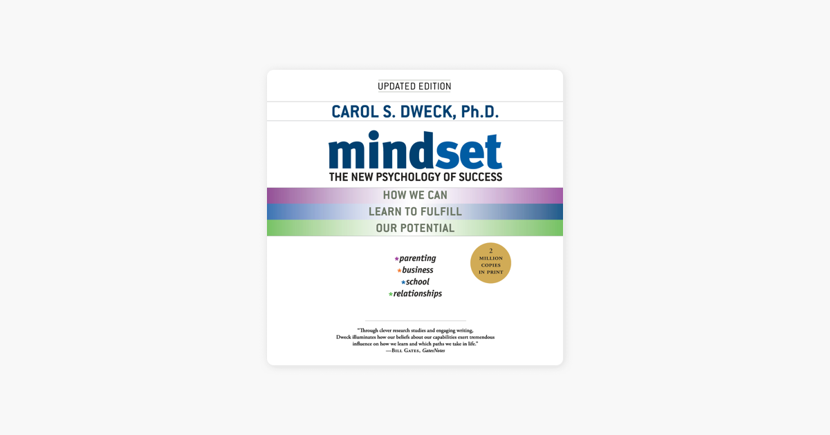 Mindset: The New Psychology of Success (Unabridged) - Carol S. Dweck Mindset: The New Psychology of Success (Unabridged) - Carol S. Dweck