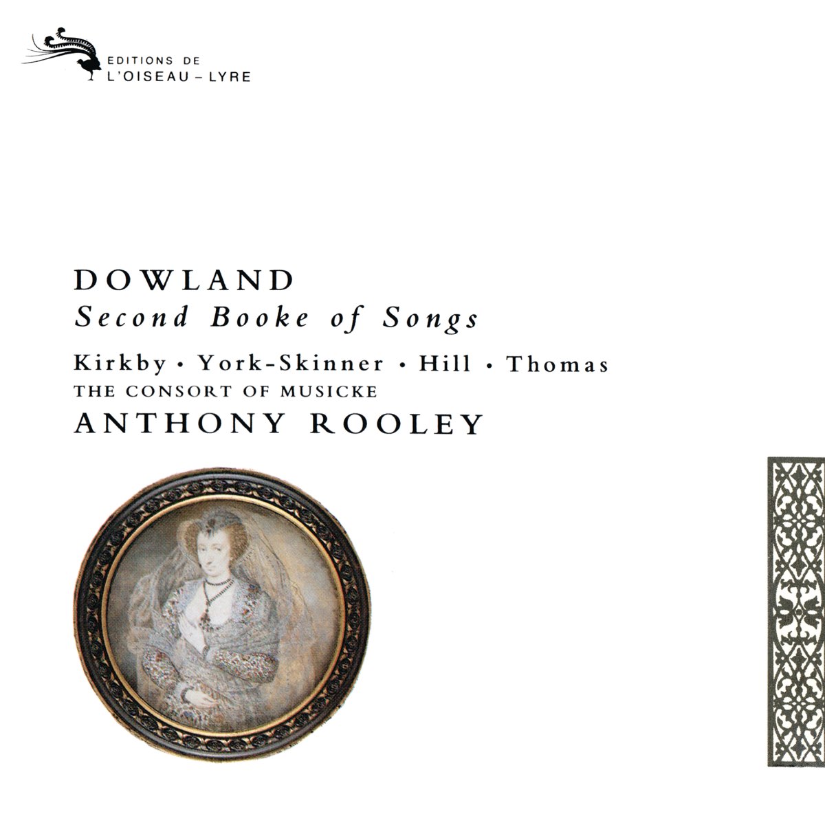 Apple Music 上consort Of Musicke Anthony Rooley的专辑 Dowland Second Booke Of Songs