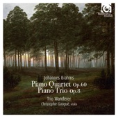 Brahms: Piano Quartet, Op. 60 & Piano Trio, Op. 8 artwork