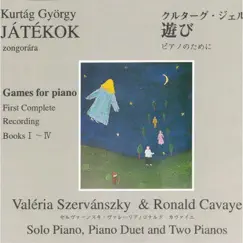 Játékok (Games) for Piano - Book 1: 41. Three-Finger Play, 42. Gallop, 43. Five Little Piano Pieces (4), 44. Five Little Piano Pieces (5), 45. Boisterous Csárdás, 46. Jerking, 47. Sound and Sound-Ball (1) Song Lyrics