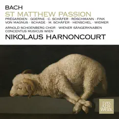 Bach, J.S.: St Matthew Passion, BWV 244 by Nikolaus Harnoncourt & Concentus Musicus Wien album reviews, ratings, credits