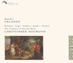 Handel: Orlando (3 CDs) by Academy of Ancient Music, Arleen Auger, Catherine Robbin, Christopher Hogwood, David Thomas, Dame Emma Kirkby & James Bowman album reviews, ratings, credits