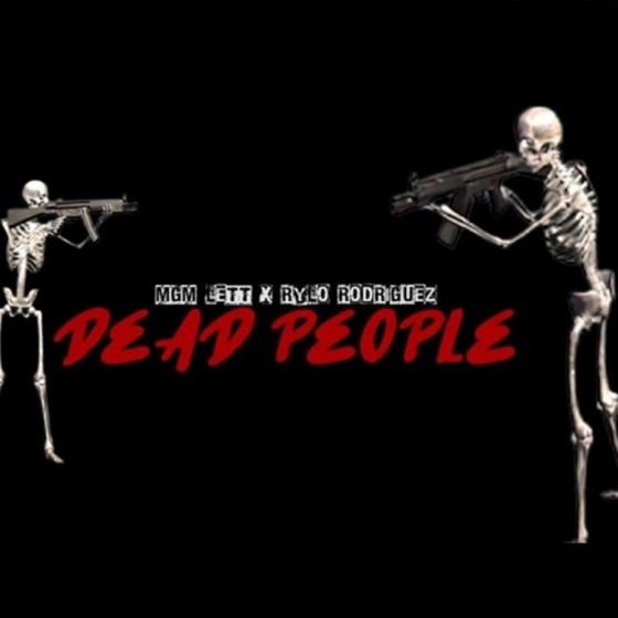 Cover artwork for Dead People (feat. MGM Lett)