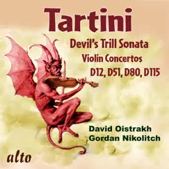 Tartini: Devil's Trill Sonata; Violin Concertos D12, D51, D80, & D115 by Gordan Nikolitch, David Oistrakh, Lev Oborin, Orchestre d'Auvergne & Arie Van Beek album reviews, ratings, credits