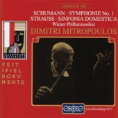 Schumann: Symphony No. 1 – Strauss: Sinfonia domestica (Live) artwork