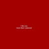 I Like You More Than I Planned - Single