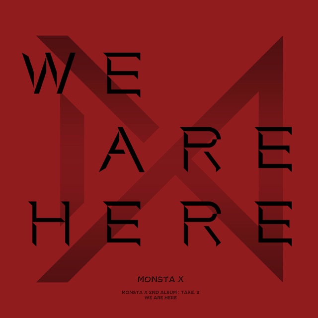 MONSTA X Take.2 We Are Here. Album Cover