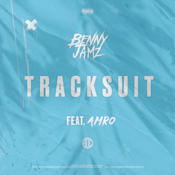 Cover artwork for Tracksuit (feat. AMRO)