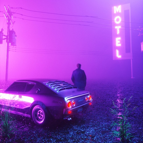 Cover artwork for Neon Blood