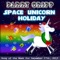 Space Unicorn Holiday artwork