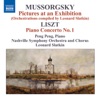 Mussorgsky: Pictures at an Exhibition (orchestrations Compiled By L. Slatkin) - Liszt: Piano Concerto No. 1