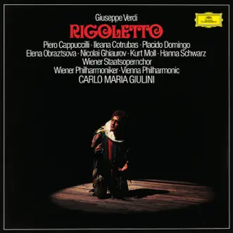 Rigoletto, Act I: Questa o quella...Partite? Crudele! by Plácido Domingo, Carlo Maria Giulini, Vienna Philharmonic, Olive Fredricks, Luigi De Corato, Dirk Sagemüller, Piero Cappuccilli, Walter Gullino & Chorus of the Vienna State Opera song reviws