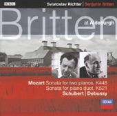 Britten at Aldeburgh: Mozart, Schubert & Debussy artwork