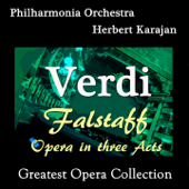 Verdi: Falstaff - Herbert Karajan, フィルハーモニア管弦楽団, ナン・メリマン, ルイジ・アルヴァ, ロベルト・ベナーリオ, フィルハーモニア合唱団, ティト・ゴッビ, Tomaso Spataro, ロランド・パネライ, レナート・エルコラーニ, ニコラ・ザッカリア, エリザベート・シュワルツコップ, アンナ・モッフォ & フェドーラ・バルビエリ