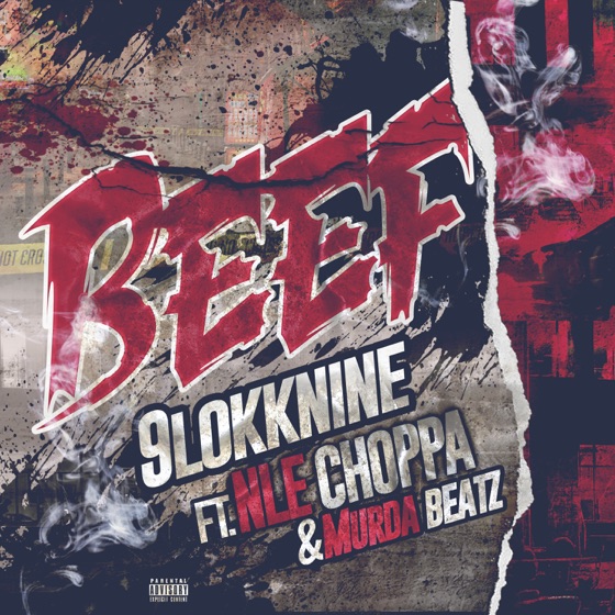 Cover artwork for Beef (feat. NLE Choppa & Murda Beatz)