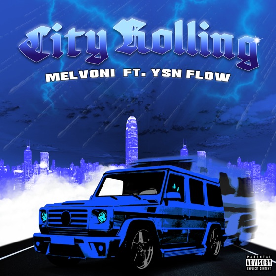 Cover artwork for CITY ROLLING (feat. YSN Flow)