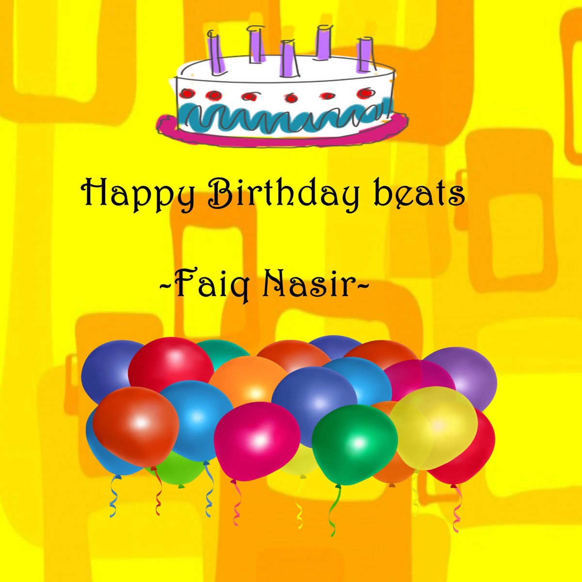 ‎Happy Birthday Beats Single by Faiq Nasir on Apple Music