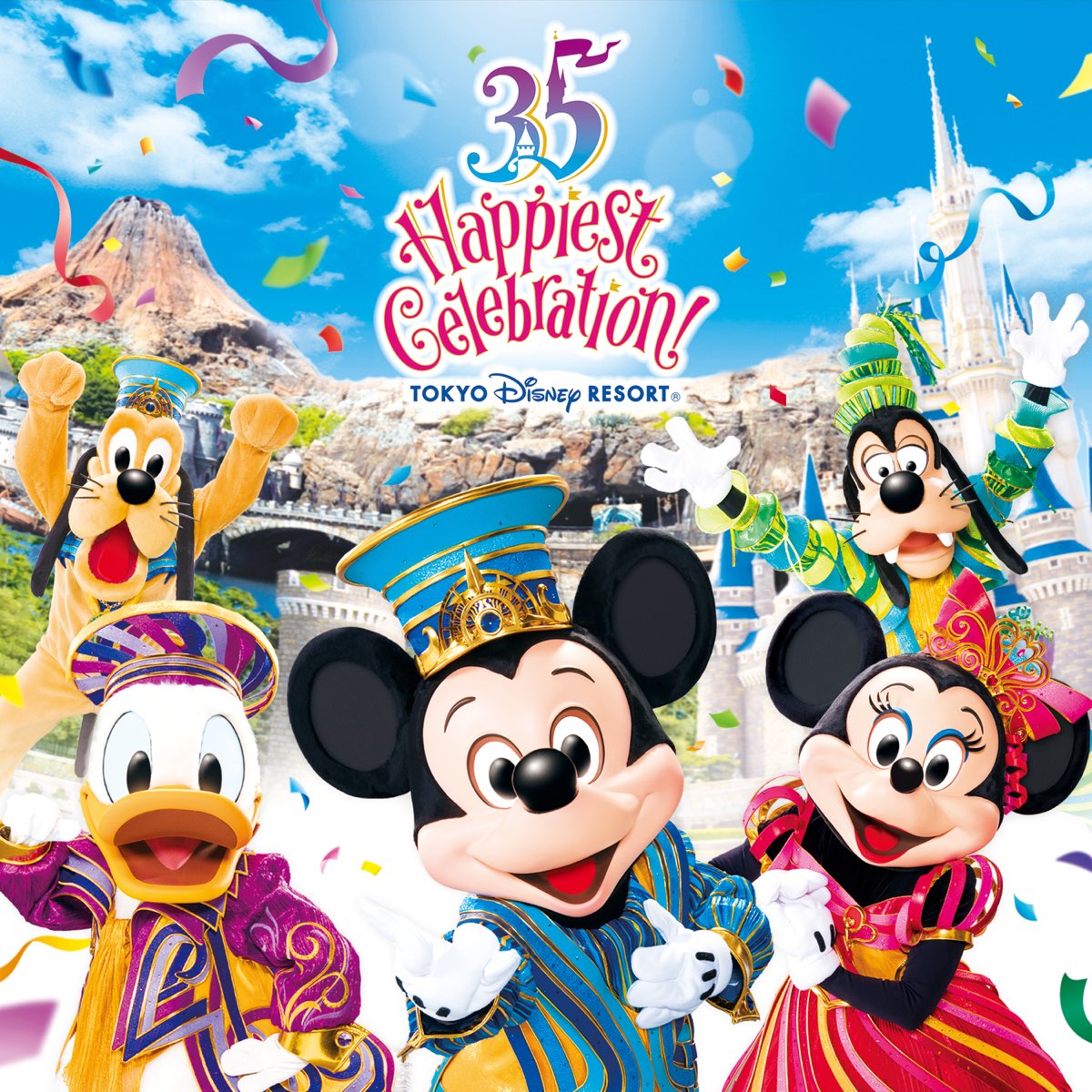 ディズニーミッキーマウス35周年ハピエストセレブレーショーンキャップ