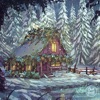 Winter in a Cabin - Single