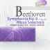 Beethoven, L. van: Symphony No. 9 - Missa Solemnis, Op. 123 album cover