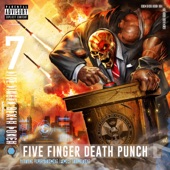 Five Finger Death Punch - Blue on Black