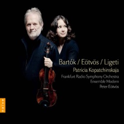 BARTOK/EOTVOS/LIGETI/VIOLIN CONCERTOS cover art