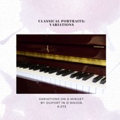 9 Variations on a Minuet by Duport in D Major, K.573: I. Theme artwork