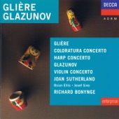 Glière, Glazunov etc: Harp Concerto/Concerto for Coloratura Soprano etc artwork