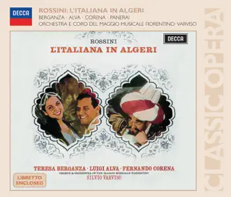 L'Italiana in Algeri: Serenate il mesto ciglio by Coro del Maggio Musicale Fiorentino, Silvio Varviso, Giuliana Tavolaccini, Orchestra del Maggio Musicale Fiorentino, Miti Truccato Pace, Paolo Montarsolo & Fernando Corena song reviws