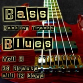 No Bass Backing Tracks in all 12 keys vol 9  RockBlues Shuffle Country artwork