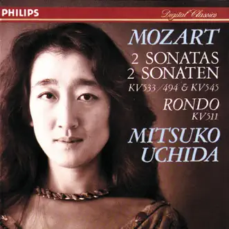 Mozart: Piano Sonatas Nos. 15 & 16; Rondo in A Minor by Mitsuko Uchida album reviews, ratings, credits