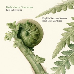 BACH/VIOLIN CONCERTOS cover art