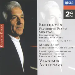 Beethoven: Favourite Piano Sonatas by Vladimir Ashkenazy album reviews, ratings, credits