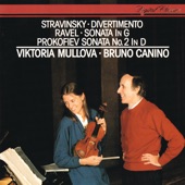 Ravel: Violin Sonata / Prokofiev: Violin Sonata No. 2 / Stravinsky: Divertimento artwork