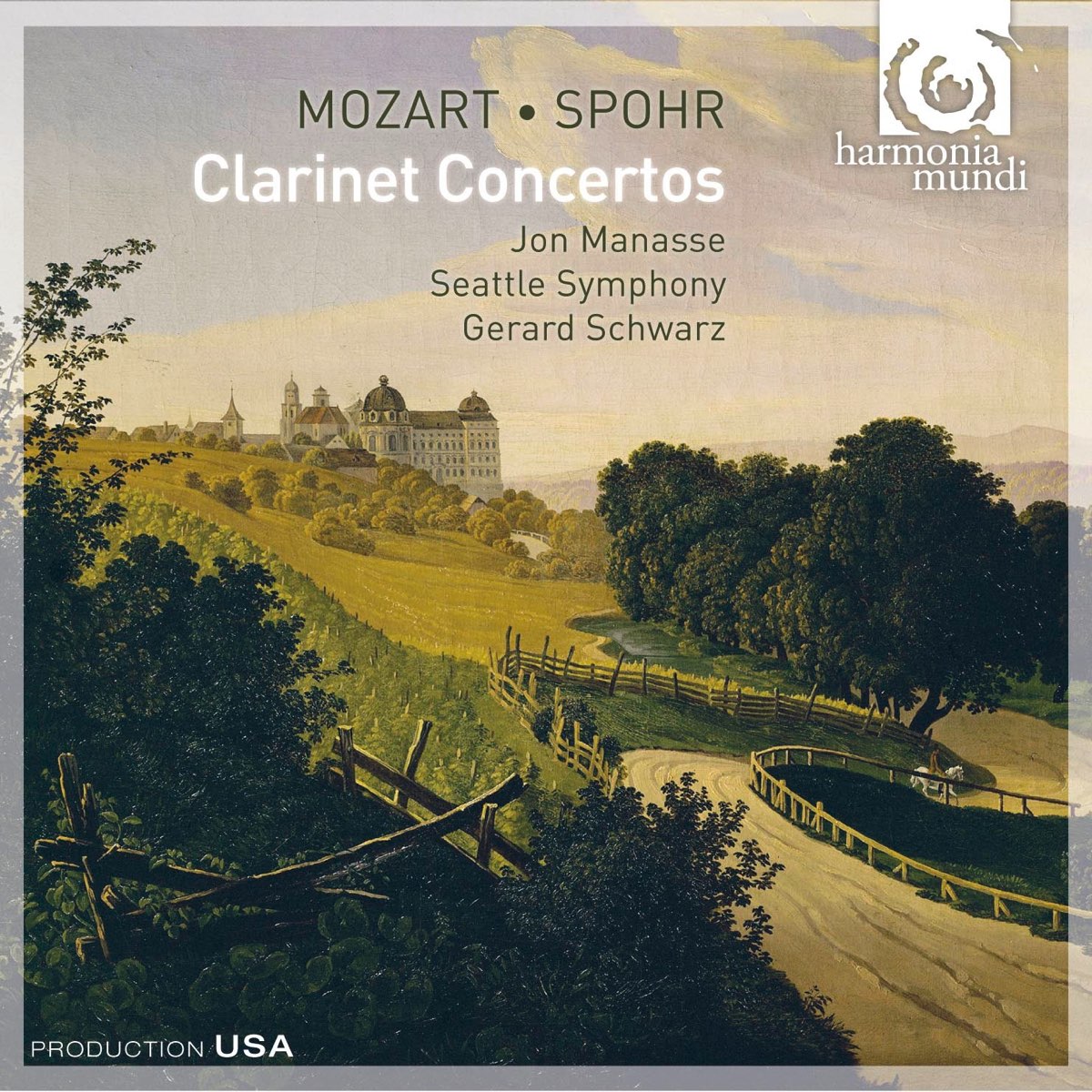 ‎Mozart & Spohr - Clarinet Concertos by Jon Manasse, Seattle Symphony ...