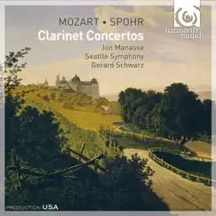 Mozart & Spohr - Clarinet Concertos by Jon Manasse, Seattle Symphony & Gerard Schwarz album reviews, ratings, credits